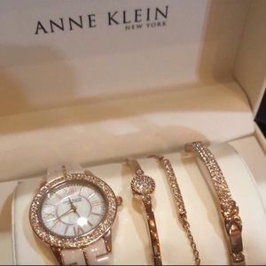 Anne Klein New York watch set